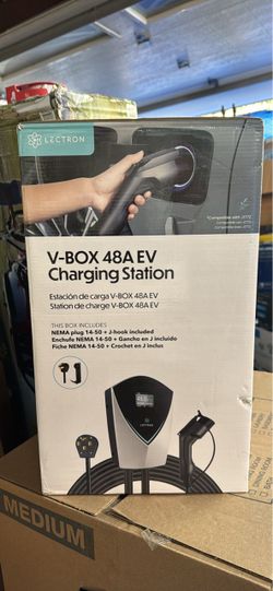NEW Lectron V-BOX 48A EV Charging Station