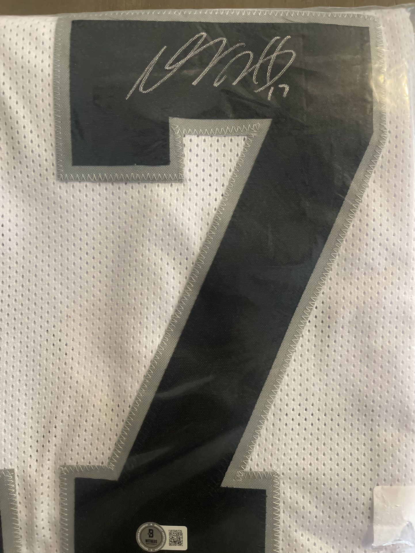 Davante Adams Signed Raider Jersey 