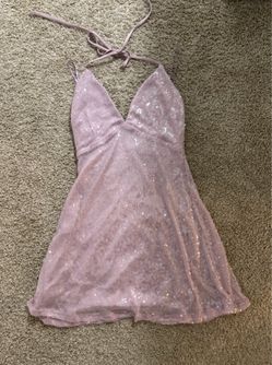 Windsor Pink Sequin Dress