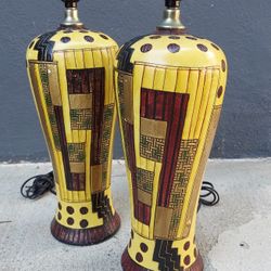 Vintage Pair of Lamps