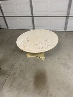 Round Marble Coffee Table