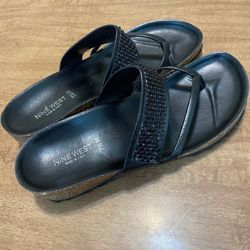 Nine West cross cover women’s sandals 7.5M