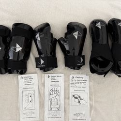 Century sparring Boots, Gloves & shin Pads