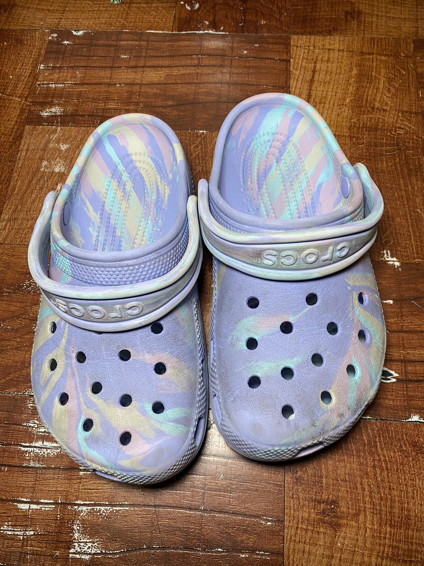 Size 2Y Crocs, Converse, UGG Used
