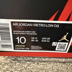 Air Jordan record low og men’s 10