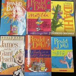 Roald Dahl bundle of 6 books 