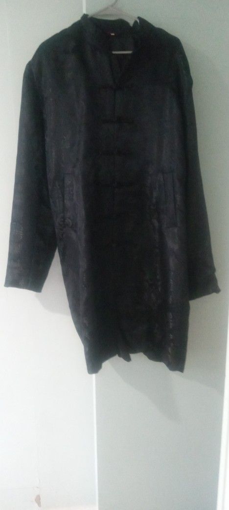 Men's Kimono Black BRAND NEW XL