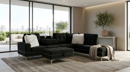 SECTIONAL BLACK 😍🔥🚛🤓📍