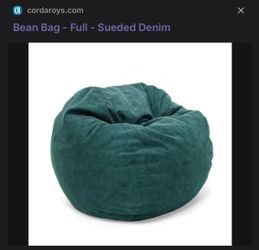 Bean Bag Chair by Cordaroy - Green