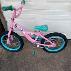 BICYCLE for a small child; cross streets are Arapaho & Waterview