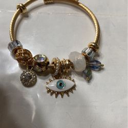 Evil Eye Charm Bracelet