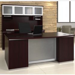 Executive Desk Furniture With Hutch
