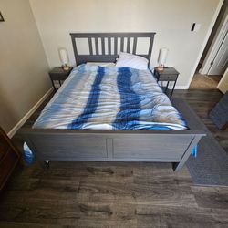 Queen ikea bed