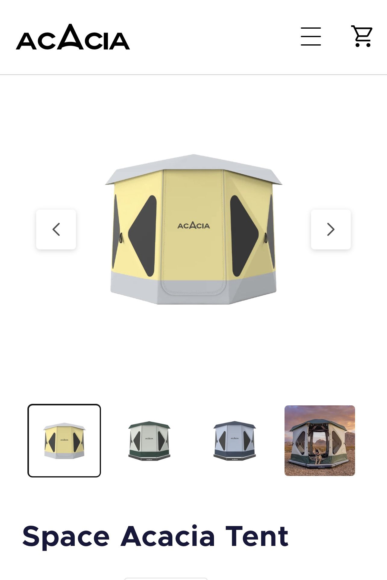 Acacia Space Tent