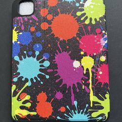 iPad Case – Color Splash Design – Slim Protective Cover
