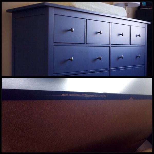 Ikea Hemnes 8 Drawer Dresser Blue For Sale In Katy Tx Offerup