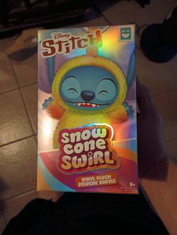 Stitch snow cone swirl plush