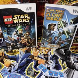 Wii LEGO Star Wars Games Bundle