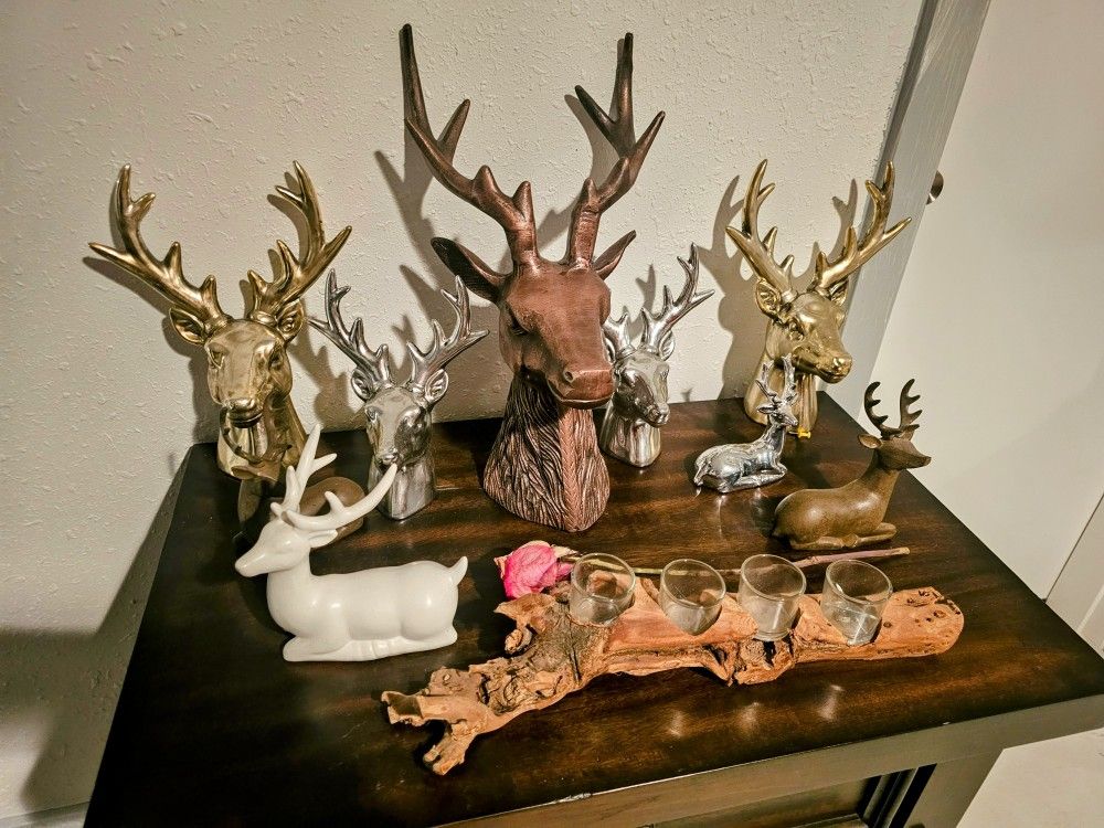 Man Cave Deers And Stags