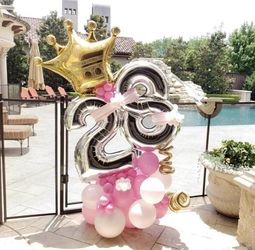 Decoraciones con globos - BALLOONS - Happy Birthday