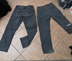 Jeans Bundle Lot of 2 - Arizona Athletic Taper 30x32 + Urban Star 32x30 - Faded Black