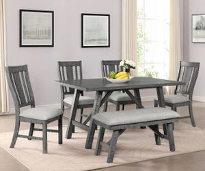 Dining Table With Chairs And Bench