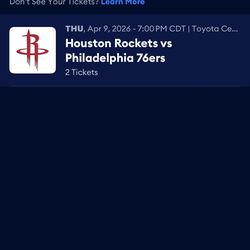 Rockets tickets