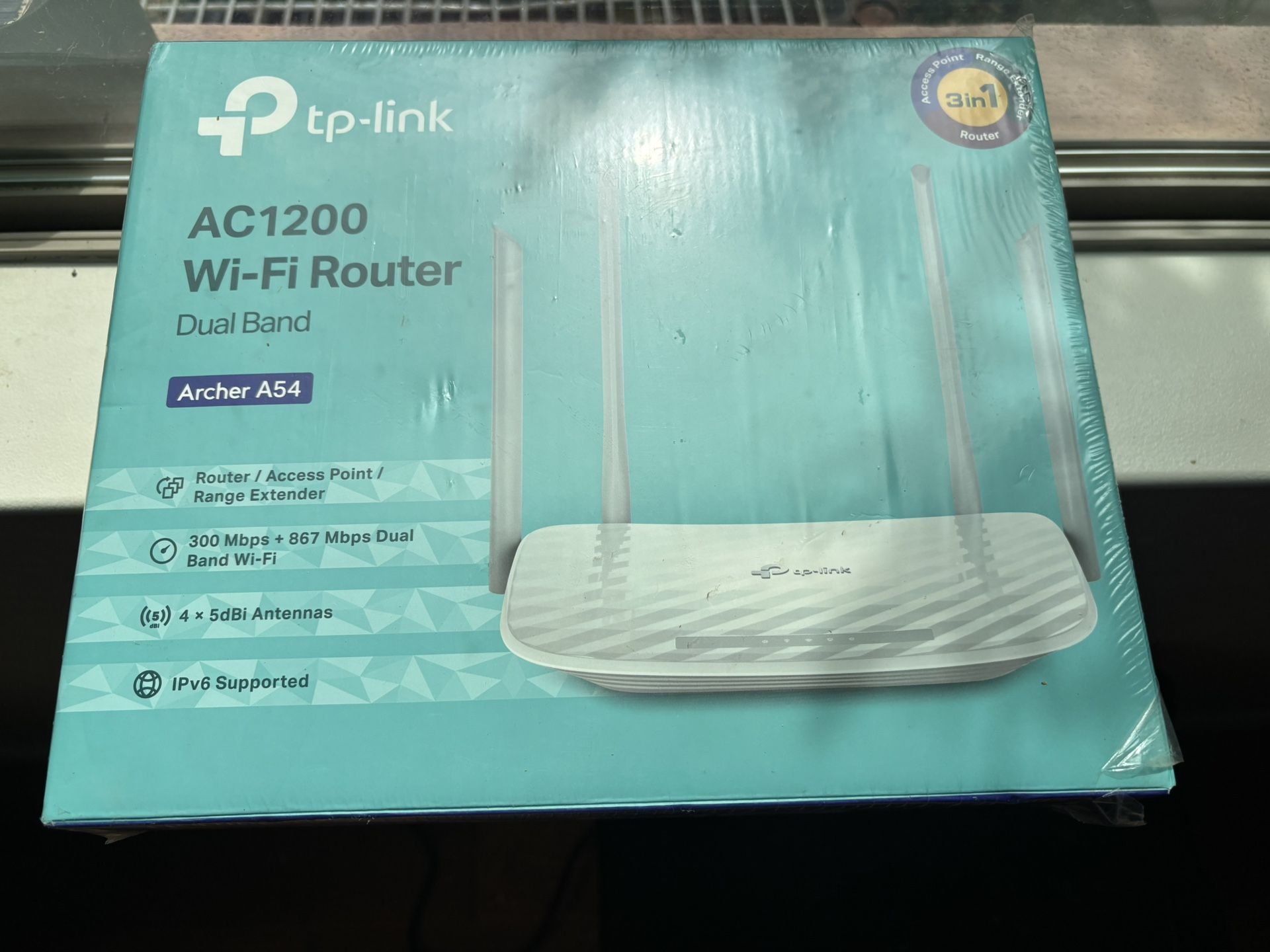 TP-Link AC1200 WiFi Router (Archer A54)