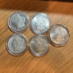 Nice Morgan’s: 1879s, 1879o, 2-1881o and 1898
