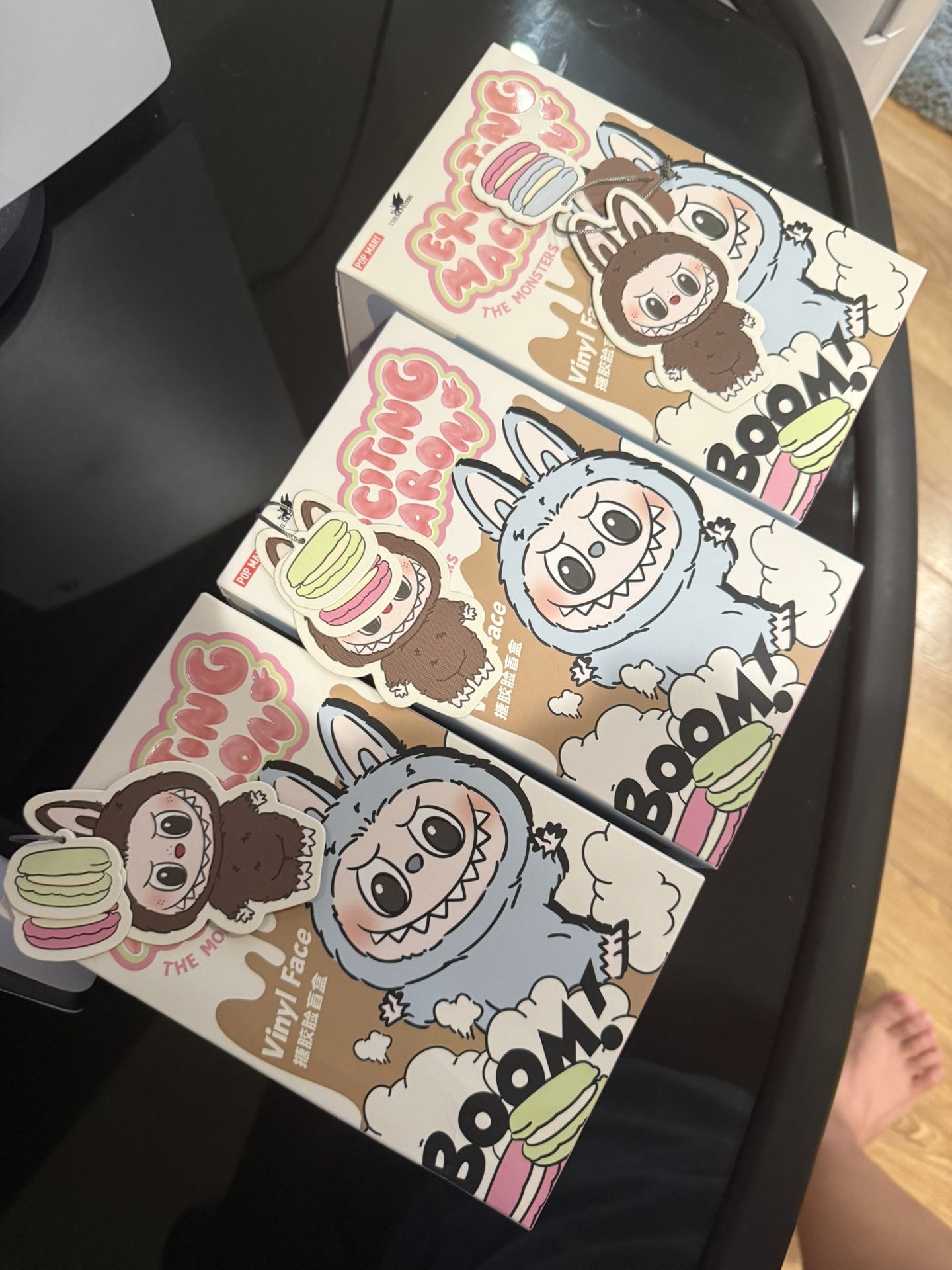 Labubu Macarons Secret chestnut