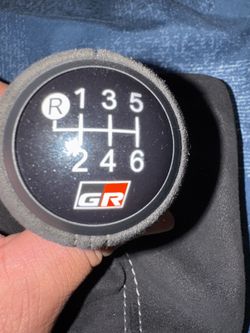 A90 Supra Alcantera Shift Knob OEM Only For 2023-Present (MT Edition Only)