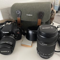 Canon eos t3i + Accessories