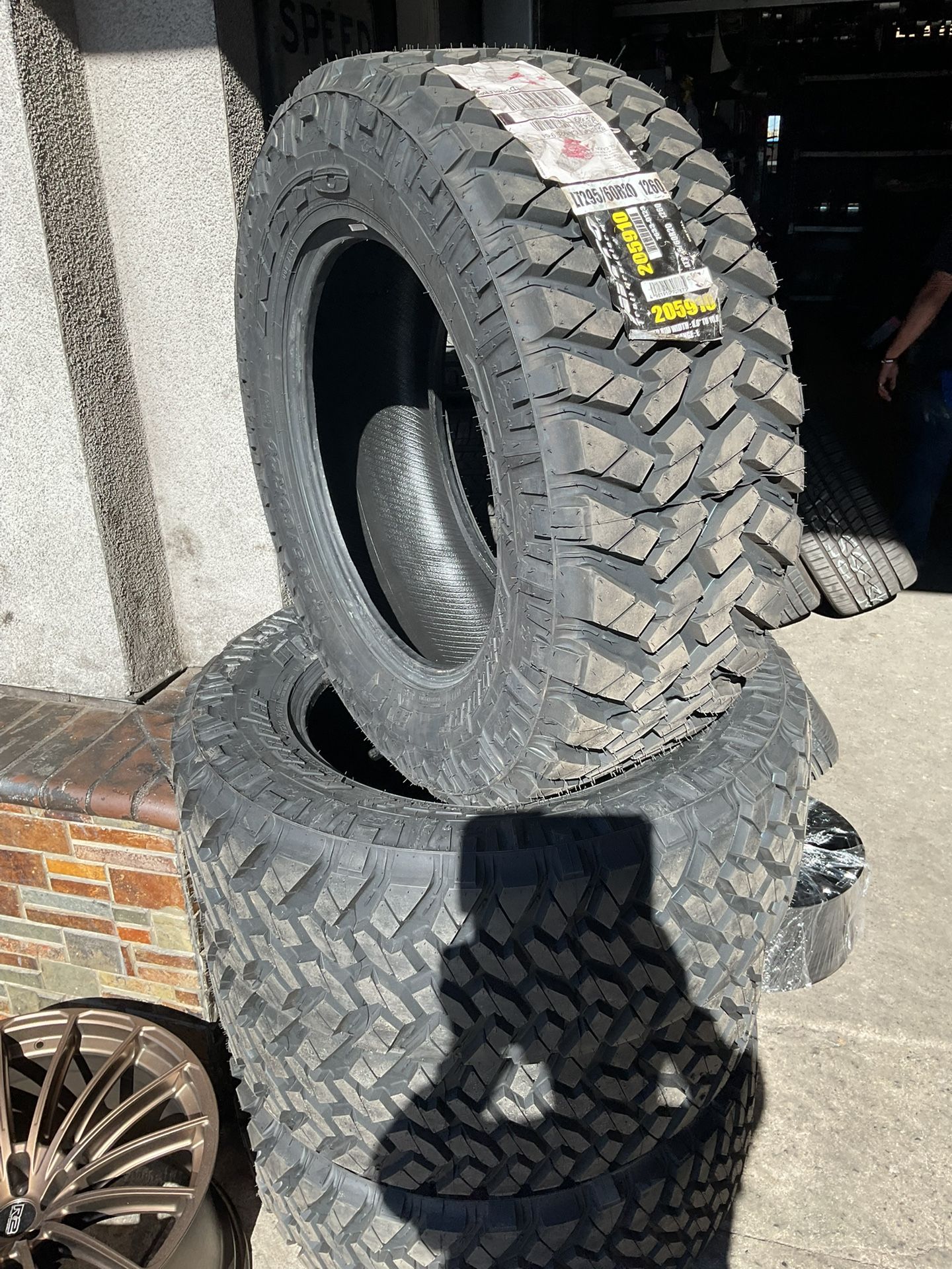 295/60/20 NITTO Trail MT TIRES