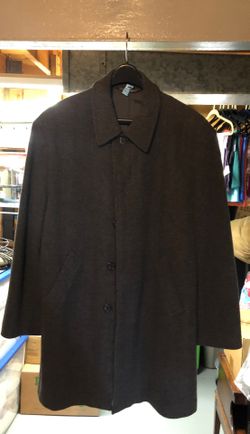Men’s Charcoal Gray Dress Coat