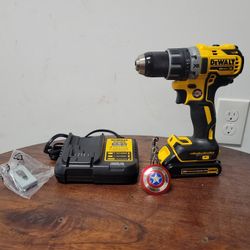 DEWALT

20V MAX XR Cordless Brushless 1/2 in. Drill/Driver with (1) 20V MAX Battery, Charger 