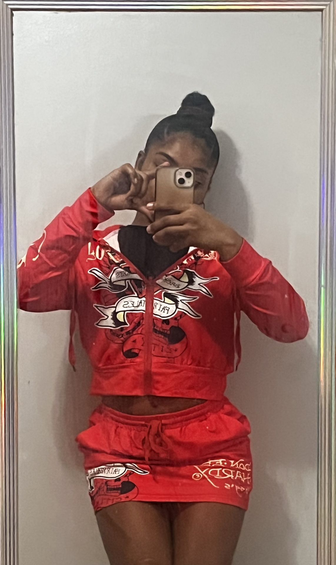 Ed Hardy Skirt Set
