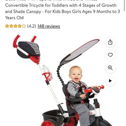 Little Tikes 4-1 Tricycle Bike For Toddlers 