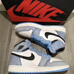 2021 Air Jordan 1 Retro High OG ' University Blue ‘ ( Size : 5.5Y )