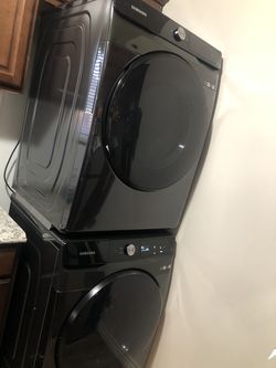 Samsung smart washer and dryer