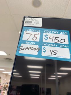 Samsung 75-Inch Flat Screen TV