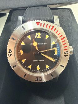 Nivada GRENCHEN DEPTHMASTER “PAC-MAN” 39mm — SWISS DIVE