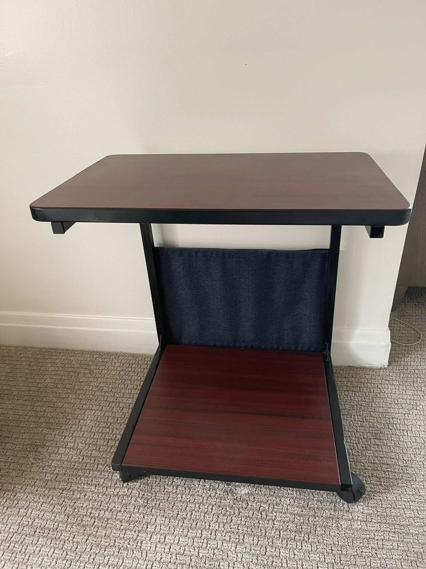 Computer Table With Cloth Storage