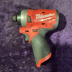 🧰🛠Milwaukee M12 FUEL 2553-20 Brushless 1/4” Hex Impact Driver(Tool-Only)-$95!🧰🛠