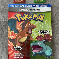Original Pokemon Leaf Green/Fire Red Strategy Guide
