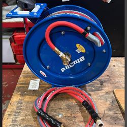 BluBird 50’ retractable air hose reel kit $420  (financing available) 