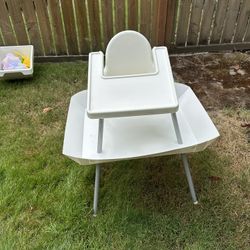 IKEA High Chair with Catchy