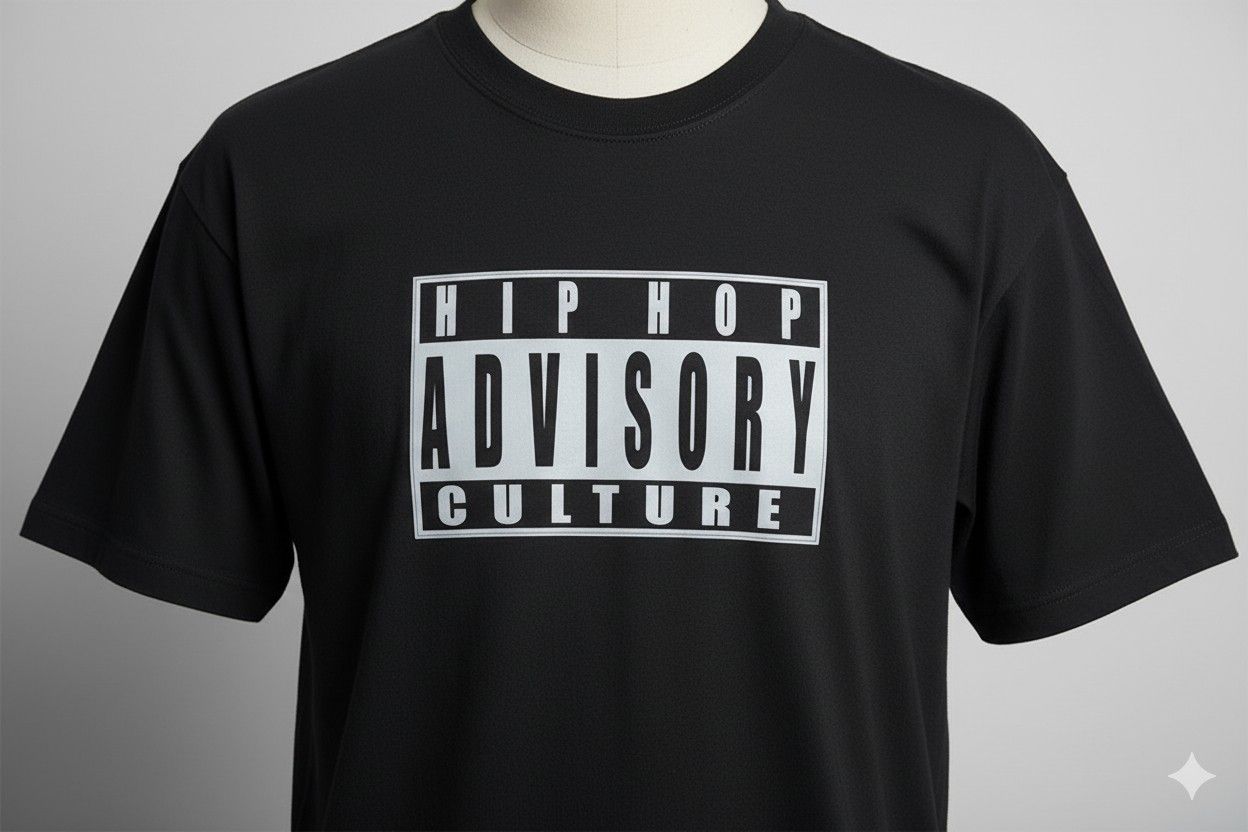 Streetwear Advisory Culture Graphic T-Shirt