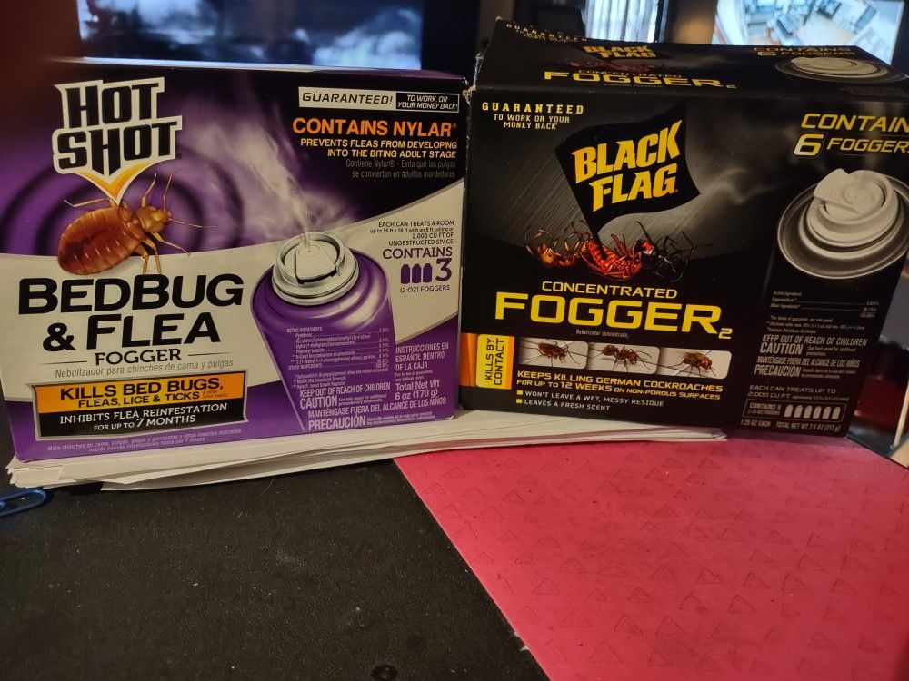 Black Flag & Hot Shot Bug Foggers