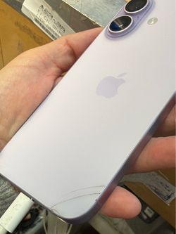 Unlocked Apple iphone 16 256gb lavender cell phone