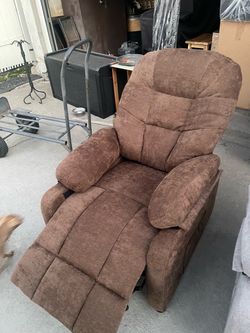Small Push Back Recliner Chair